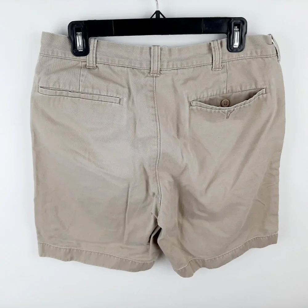 J Crew Gramercy Men's Flat-front Cotton Shorts Siz